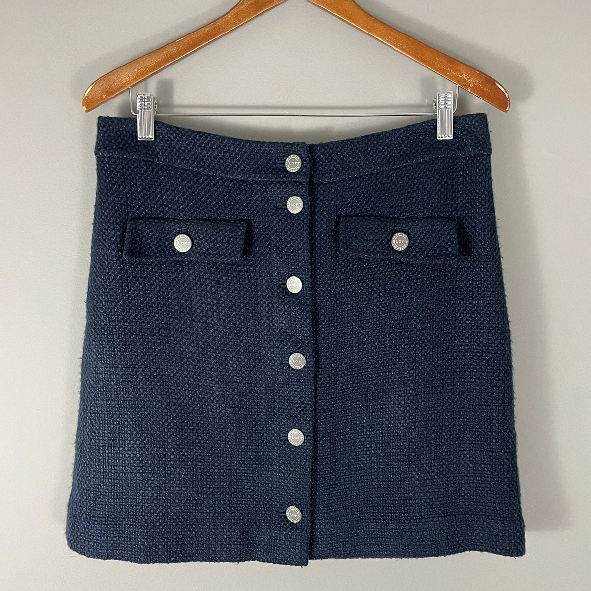 Navy blue 2025 skirt size 10
