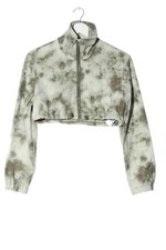 ZARA Giacca corta Donna Giacca Taglia IT 40 bianco-cachi stile casual