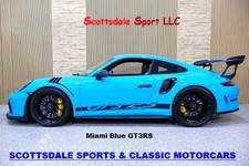 2019 Porsche GT3RS Sonderwunsch MIAMI BLUE...3,998 Miles...Special Wishes!!