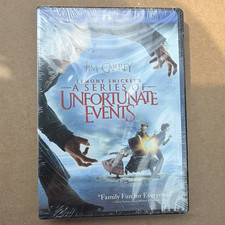 Jim Carrey - Lemony Snicket's A Series of Unfortunate Events DVD NIB Full Screen