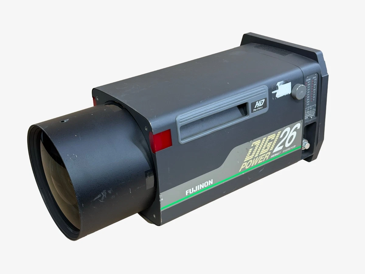Fujinon Digi Power 26 HA26x6.7 BESM-E18RA TV Broadcast Studio Lens