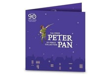 2019 Official Peter Pan Brilliant Uncirculated 50p Set ~ Isle of Man