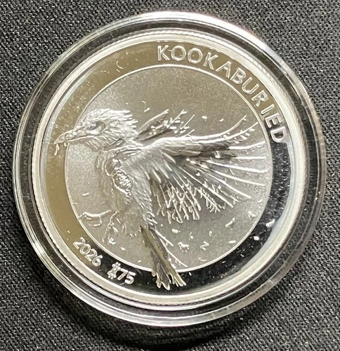 1 Troy oz .999 Silver ZOMBUCKS WORLD Kookaburied Round