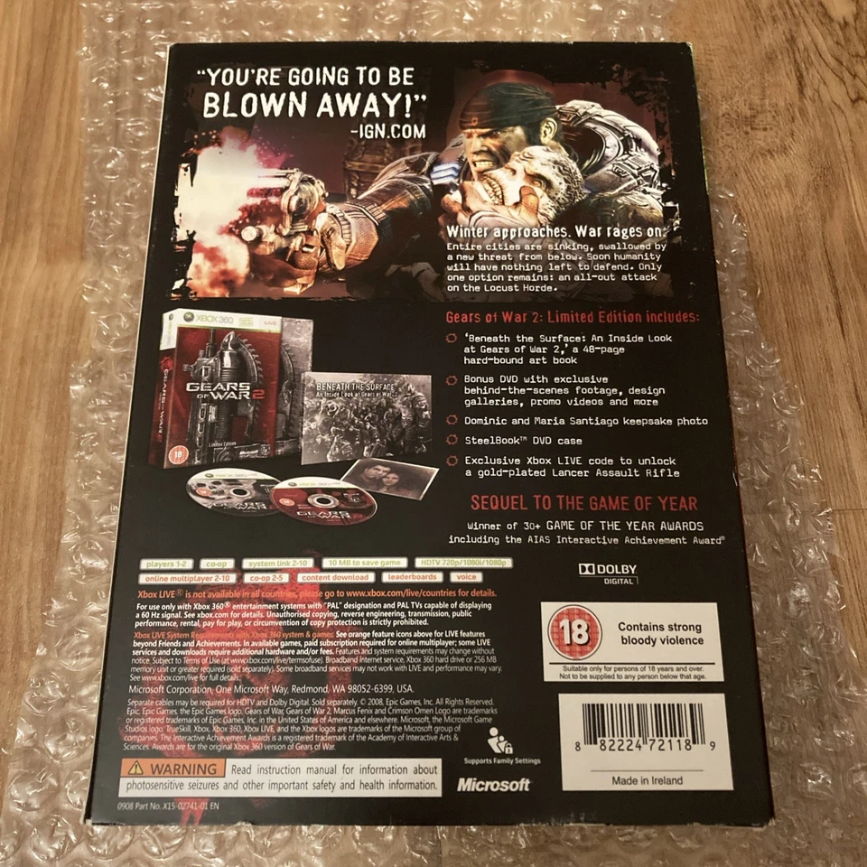 Gears Of War 2 - Limited Edition (Microsoft Xbox 360) - Bild 2 von 2