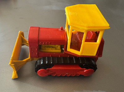 Matchbox Lesney Regular Nr. 16 Case Bulldozer. Reparatur Set. Ketten und Kabine.