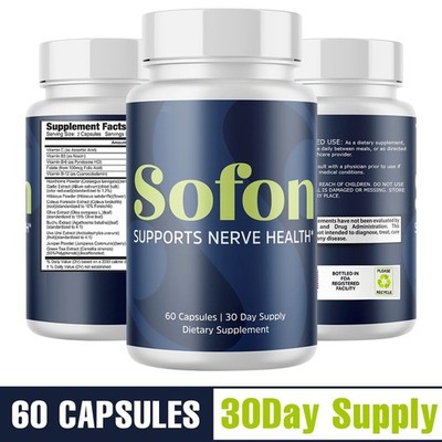 1-3PACK Sofon Nerve Health Formula Dietary Supplement - Nervous System Assistanc