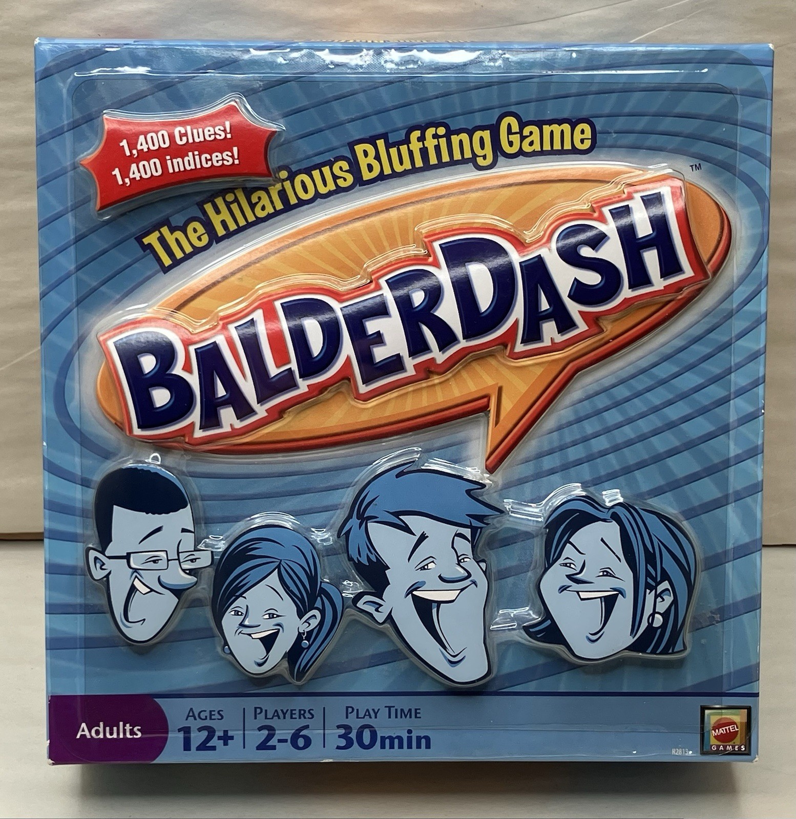 The Hilarious Bluffing Game 2009 Mattel *new & Sealed*