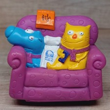 Vintage 1995 Taco Bell NACHO DOG Couch Action Figure Toy Collectible