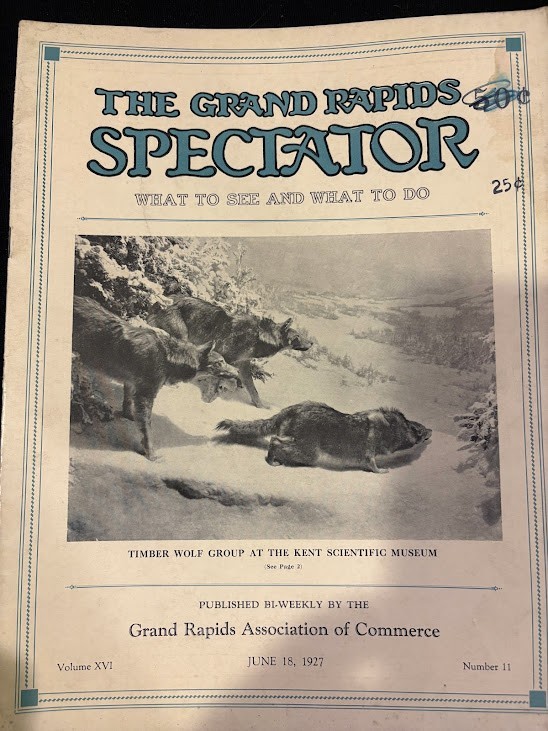 THE GRAND RAPIDS SPECTATOR, JUNE  18, 1927 ISSUE - VOLUME XV1 - NUMBER 11