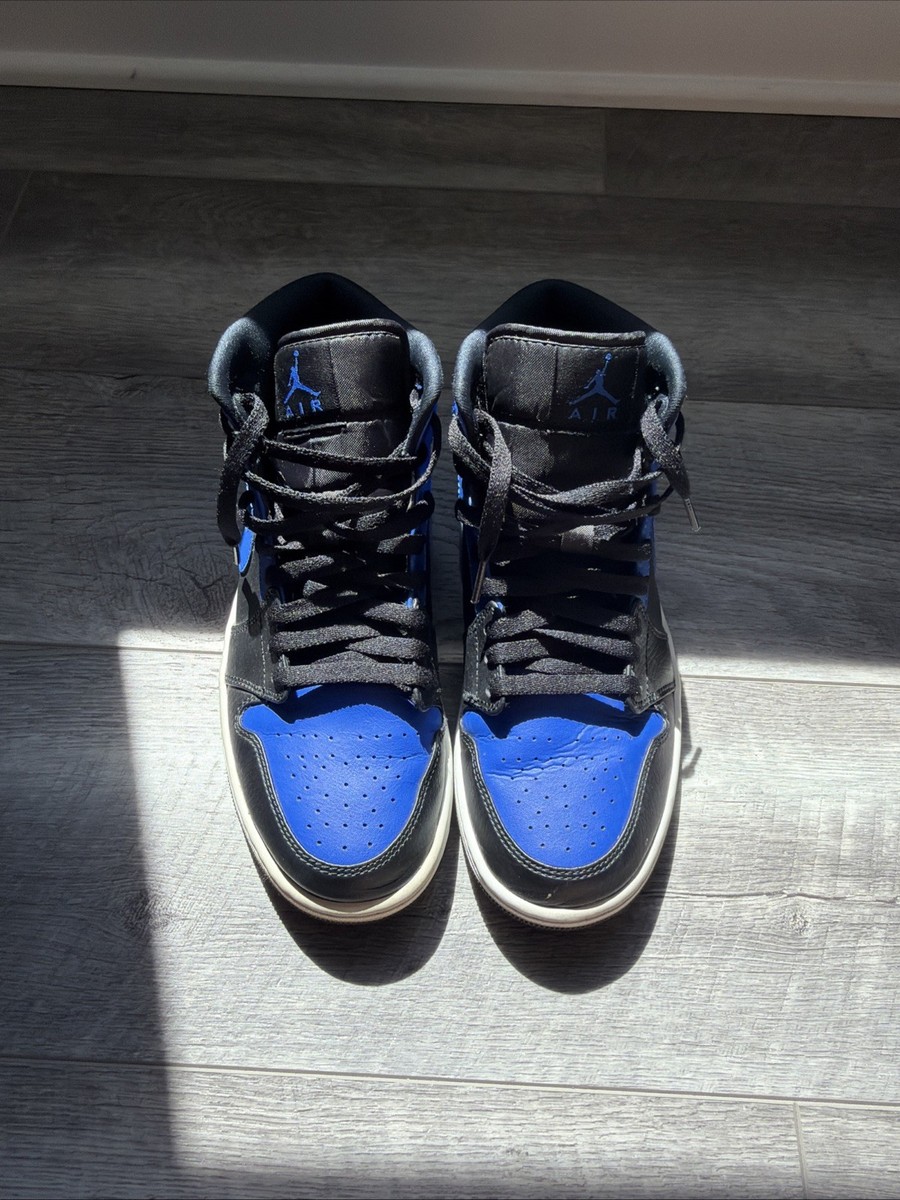 Jordan Air Jordan 1 Retro High OG Royal Black Blue Leather  display picture 2
