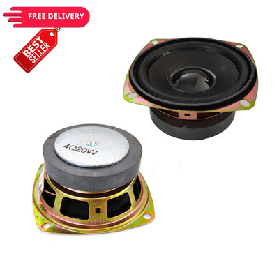 Gikfun 3  4Ohm 20W Full Range Audio Speaker Stereo Woofer Loudspeaker for...