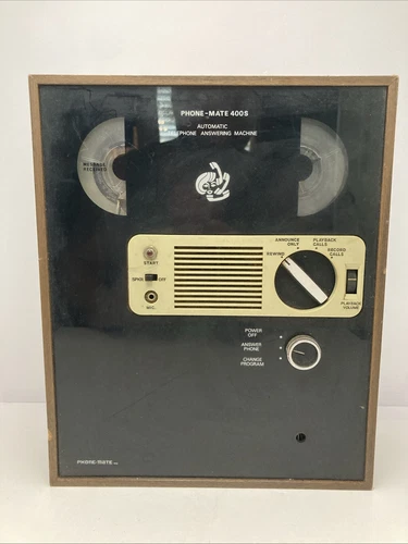 Phonemate 400 Vintage Answering Machine- Untested - No Accessories
