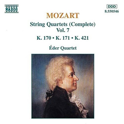 MOZART String Quartets K 17017 - GOOD
