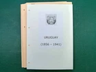 Uruguay Collection Album Pages 1856-1941 New & Used Classic Stamps