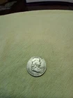 1963 D Ben Franklin 90% Silver Half Dollar, Circulated G-BU Condition@@@ F-3