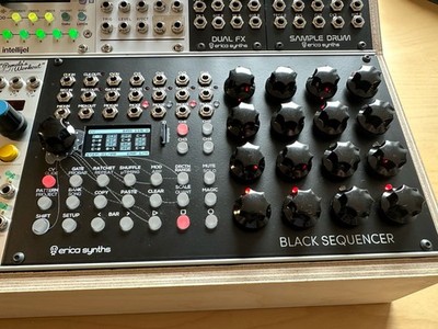 Erica Synths Black Sequencer Eurorack Modul