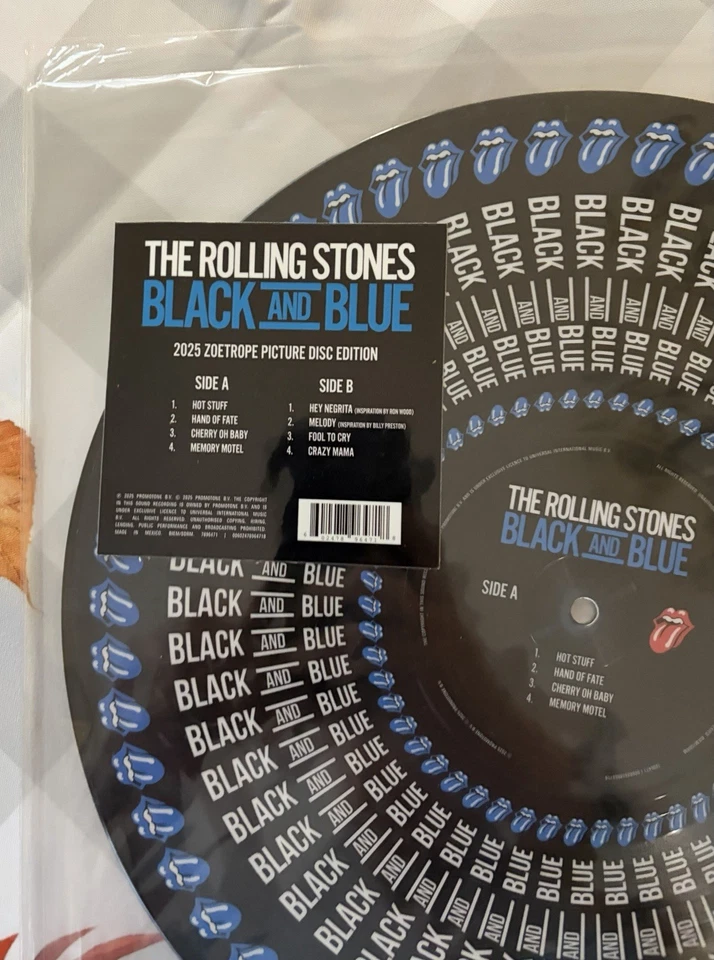 The Rolling Stones - Black and Blue - Zoetrope Vinyl Picture Disc - Image 3 of 3