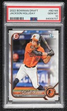 2022 Bowman Draft Jackson Holliday #BD-168 PSA 10 GEM MT 0bg1