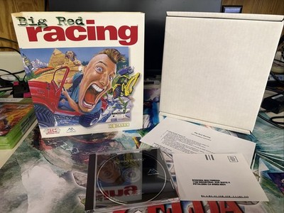 Rare Big Red Racing PC CD-ROM PC Game Retro Gaming 90s HTF OOP