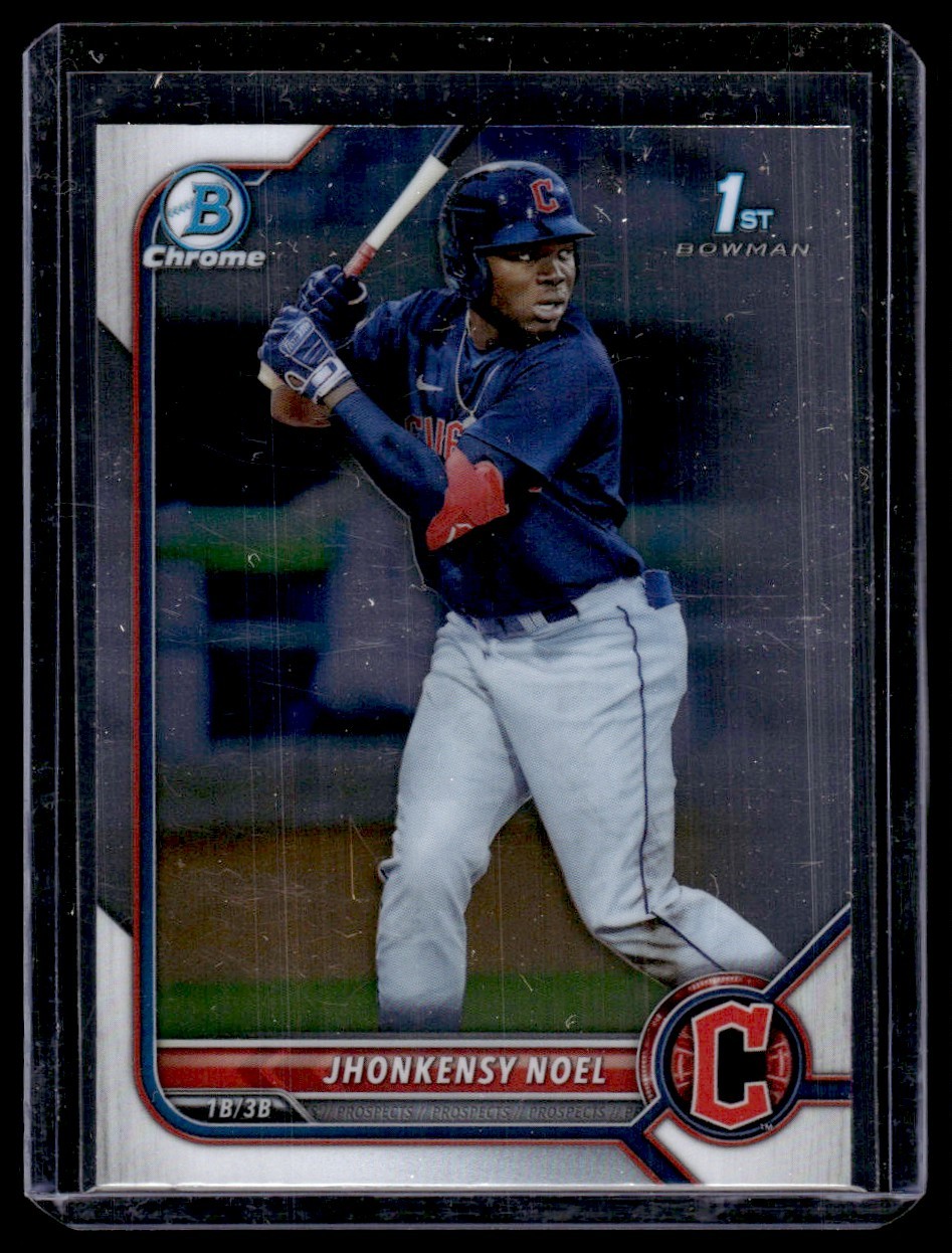 2022 Bowman Chrome Jhonkensy Noel Cleveland Guardians #BCP-2