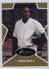 2003 Just Minors Just Stars Gold /1000 Joaquin Arias #1 Auto 0q3