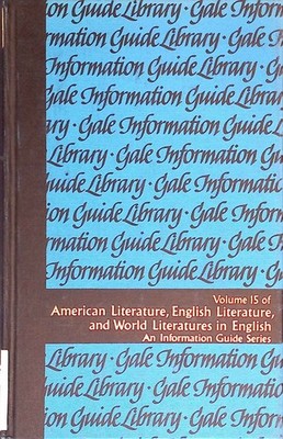 Modern English Canadian Poetry: A Guide to Information Sources. Volume 15 of Ame