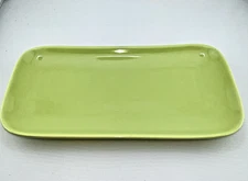 Franciscan Tiempo Vegetable Tray Dish 1949 - 1953 MCM Sprout Green Lime Avocado