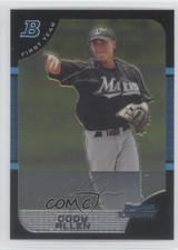 2005 Bowman Draft Chrome Cody Allen #BDP49 0c4