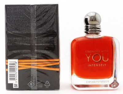 Armani Stronger With You Intensely Eau De Parfum Spray 3.3oz for