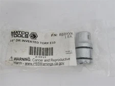 Matco Tools B10XVA, E10 Inverted Torx Socket, 3/8" Drive