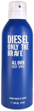 Diesel Only The Brave All Over Deodorizing Body Spray 5.8 oz NEW FREE SHIPPING