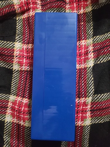 Storage Plastic Case for 20 Certified PCGS, NGC Slabs Coin Holders Blue.