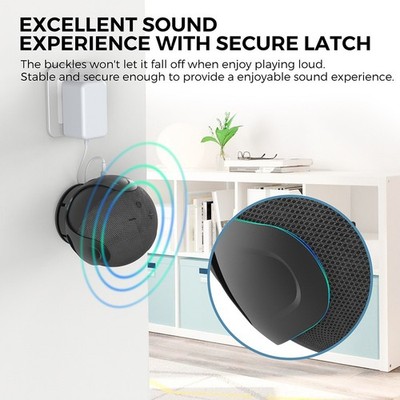 Wall Mount Bracket for For Echo Dot 5 / 4 ABS Material Easy Installation