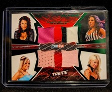 TNA Xtreme 2010 quad memorabilia Tara, Mickie James, Velvet, & Angelina 05/10