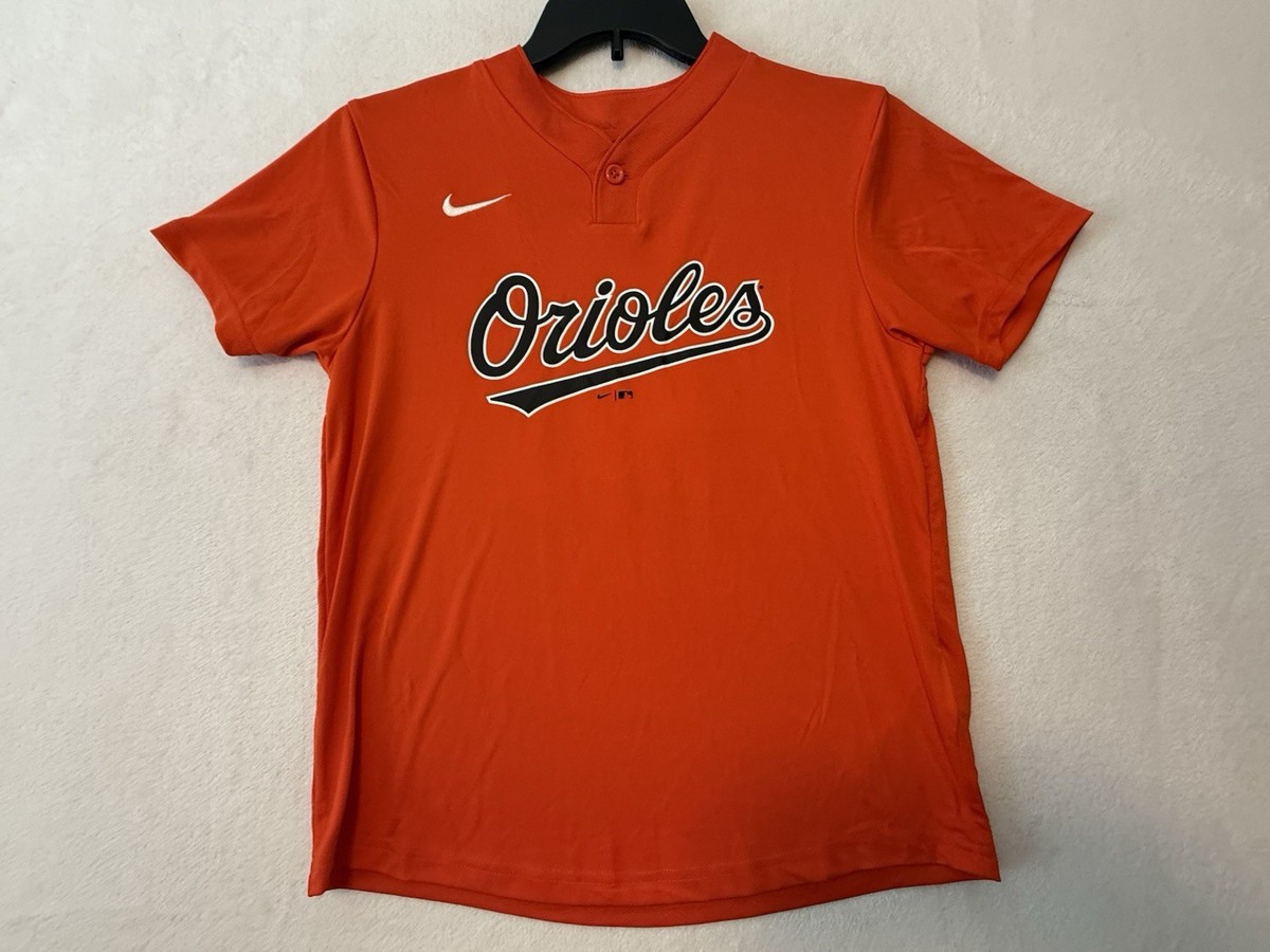 Nike Baltimore Orioles Shirt Youth Boys Large MLB Baseball #10 Fan