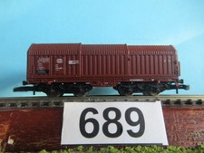 Märklin miniclub Spur Z 8635 Variante 3 Teleskop-Haubenwagen ohne OVP (689)