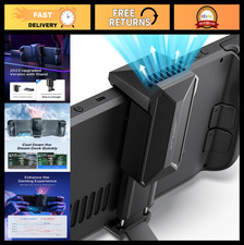 Cooling Fan for Steam Deck - Innovative Stand Cooler, Compatible with OLED Model