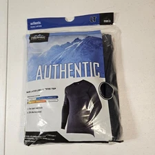 Men's Large Tall LT Coldpruf Base Layer Top Long Sleeved Authentic Brand New