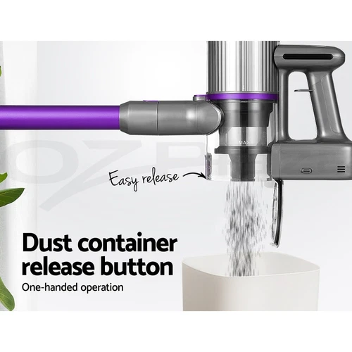 Devanti Handheld Vacuum Cleaner Stick Cordless Bagless Handstick Recharge Vac - Picture 9 of 15