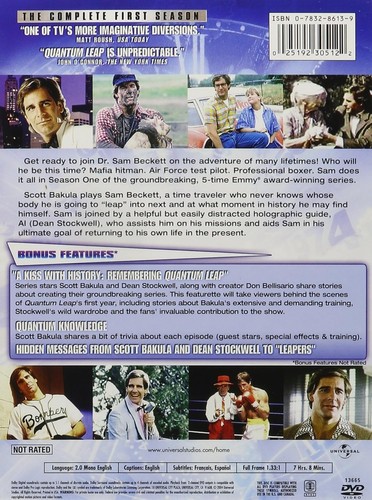 Quantum Leap: Season 1 (DVD) Scott Bakula Dean Stockwell (US IMPORT) - Picture 2 of 2