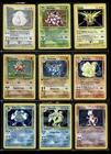 Vtg Pokémon Card Lot WOTC Base Set 1st Edition Binder Collection Holo English