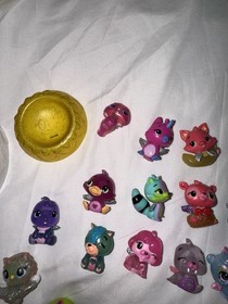 Spin Master Hatchimals CollEGGtibles Lot of 36 Figures + Egg & Nest Accessories