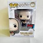 Funko Pop! Harry Potter Filch & Mrs. Norris Vinyl Figure #101 2019 NYCC LE NEW