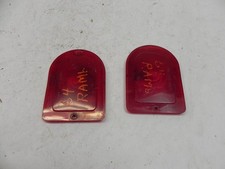 1964 Amc Rambler Ambassador Classic Wagon Pair Brake Stop Lenses 3205342 Used