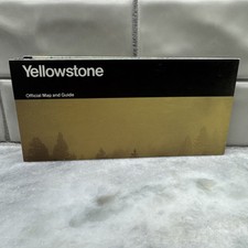 VTG Yellowstone Official Guide and Map National Park Service 1986