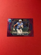 2025 Donruss Elite Field Vision Purple #8 Jahmyr Gibbs Lions 12/49