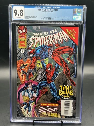 Web of Spider-Man #129 (Marvel Comics October 1995) CGC Graded 9.8 White Pages