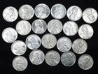Lot of (22) 1943 D and S Steel Wheat Pennies AU-BU Exact Shown!