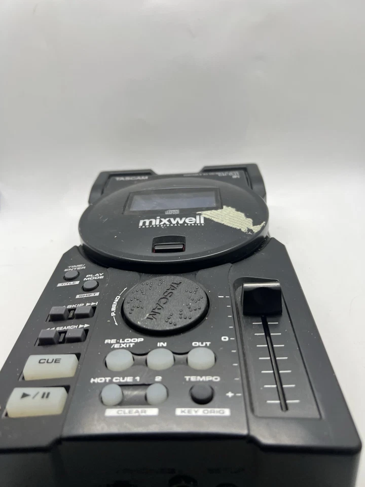 TASCAM MIXWELL CD-DJ1-MP3 PROFFESSIONAL PLAYER TESTED UNIT ONLY - Image 3 of 4