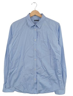 MARC O POLO Langarmhemd Damen Hemd Gr. DE 40 blau Casual-Look